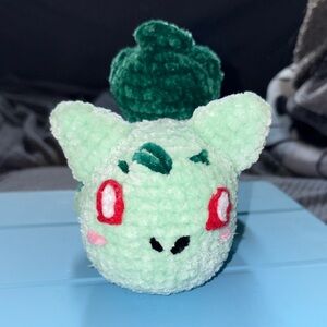 Bulbasaur Pokemon Handmade Crochet Plushie